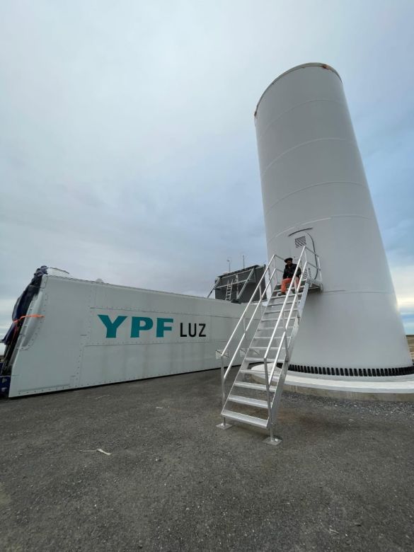  General Levalle: Avanza la instalación de 25 aerogeneradores en el parque eólico