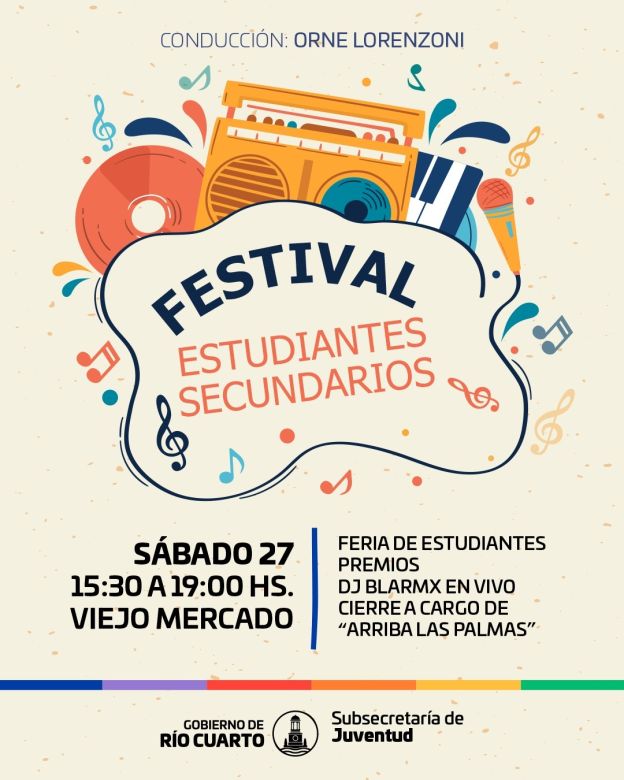 Mañana se realiza el Festival de "Estudiantes Secundarios"