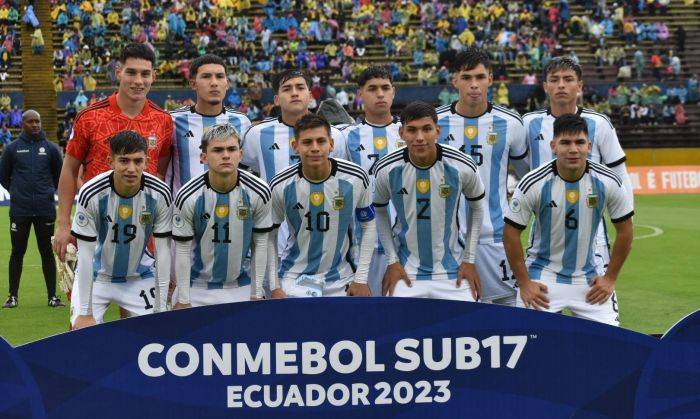 Argentina cerró su participación en el Sudamericano Sub 17 con derrota ante campeón Brasil